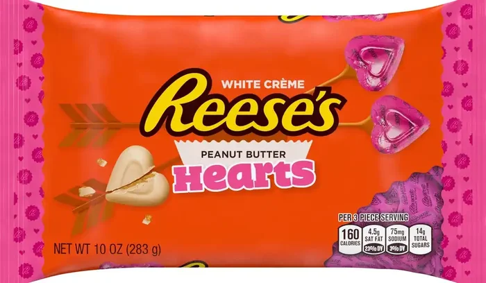Reese‘s White Creme Peanut Butter Hearts 10 oz