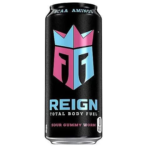 Reign Sour Gummy Worm- 16 fl oz
