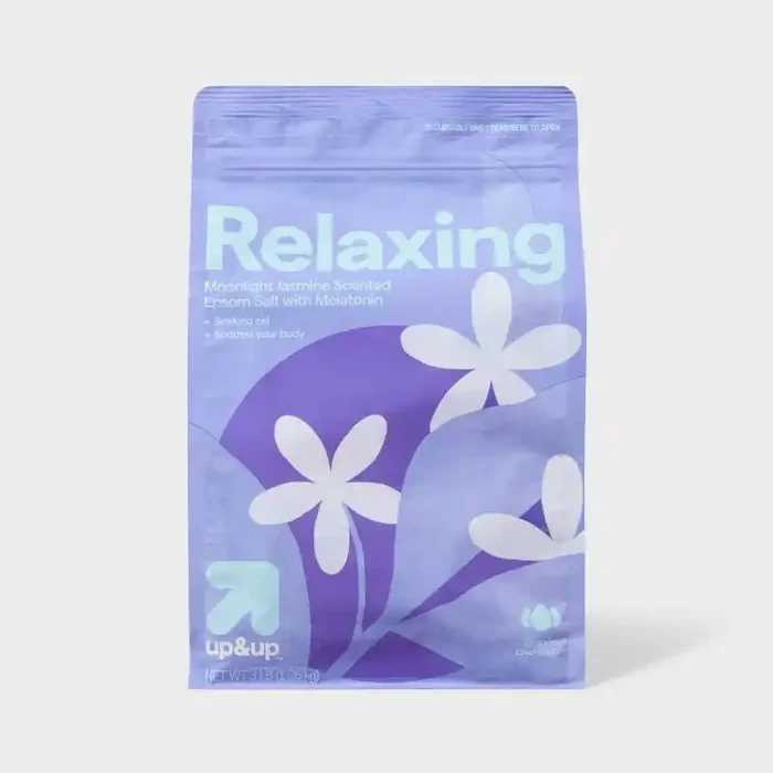 Relaxing Epsom Salt – Moonlight Jasmine Scent with Melatonin – 48oz – up&up™