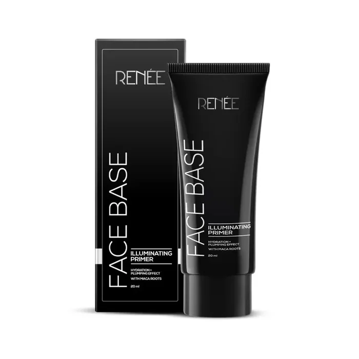 RENEE Face Base Illuminating Primer 20ml Long Lasting & Highly Moisturizing Formula Easy to Blend Enriched with Maca Root For All Skin Types