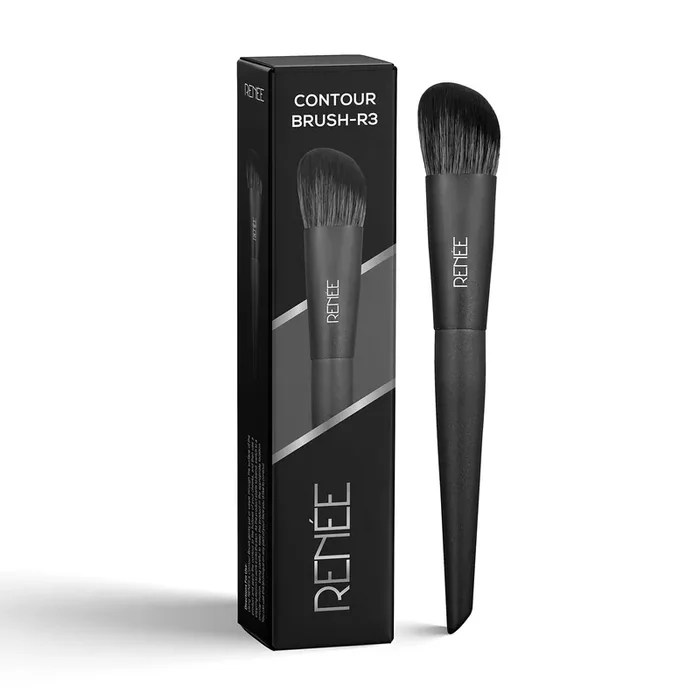 RENEE Professional Makeup Brush with Easy-to-Hold, Ultra Soft Bristles for Precise Application & Perfectly Blended Look, Contour Brush R3, 1Pc