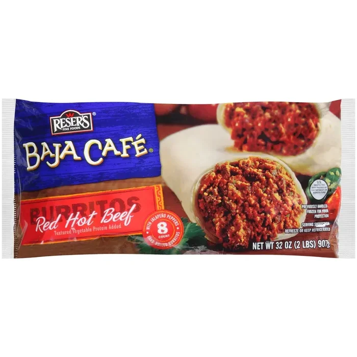 Reser‘s Baja Cafe Red Hot Beef Burrito