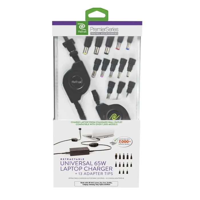 ReTrak Universal Ultrabook Netbook Charger