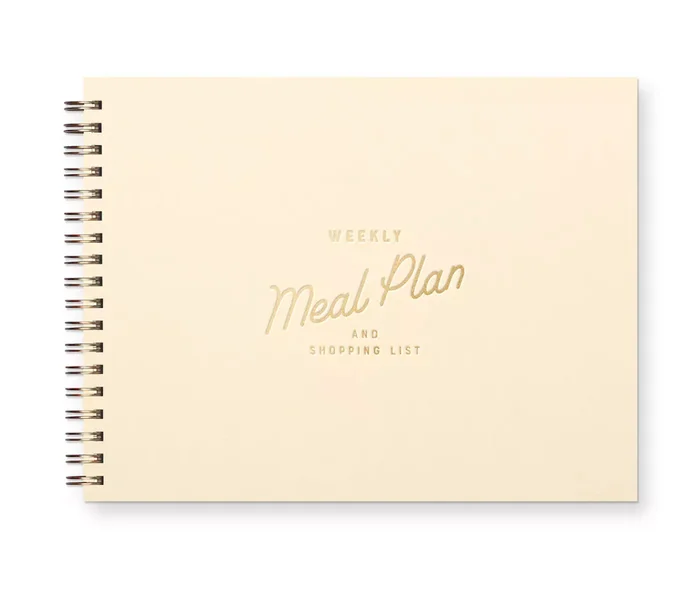 Retro Weekly Meal Planner