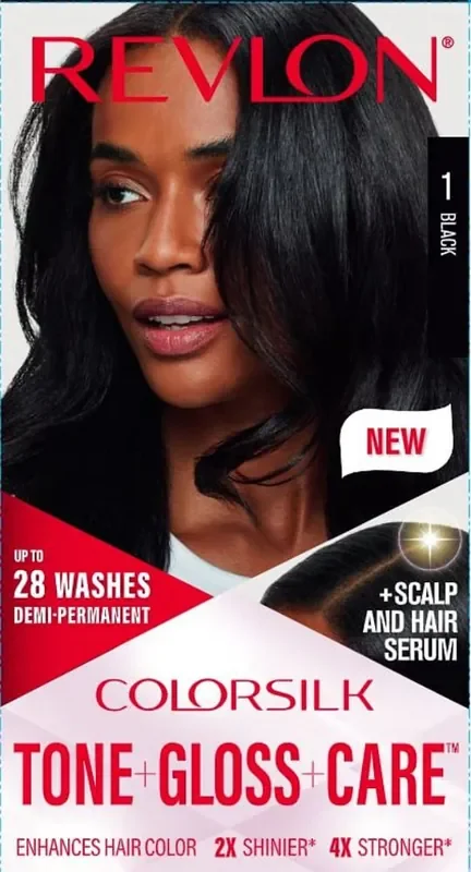 Revlon Color Silk Hair Color – Black