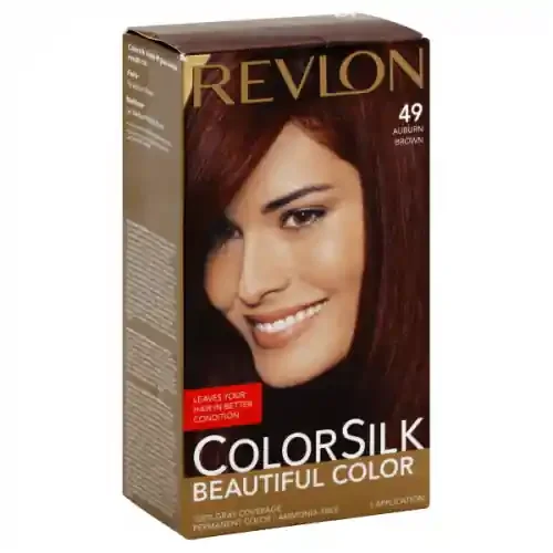 Revlon Colorsilk Auburn Brown Permanent Color