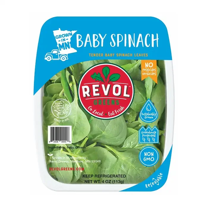 Revol Greens Baby Spinach Leaves