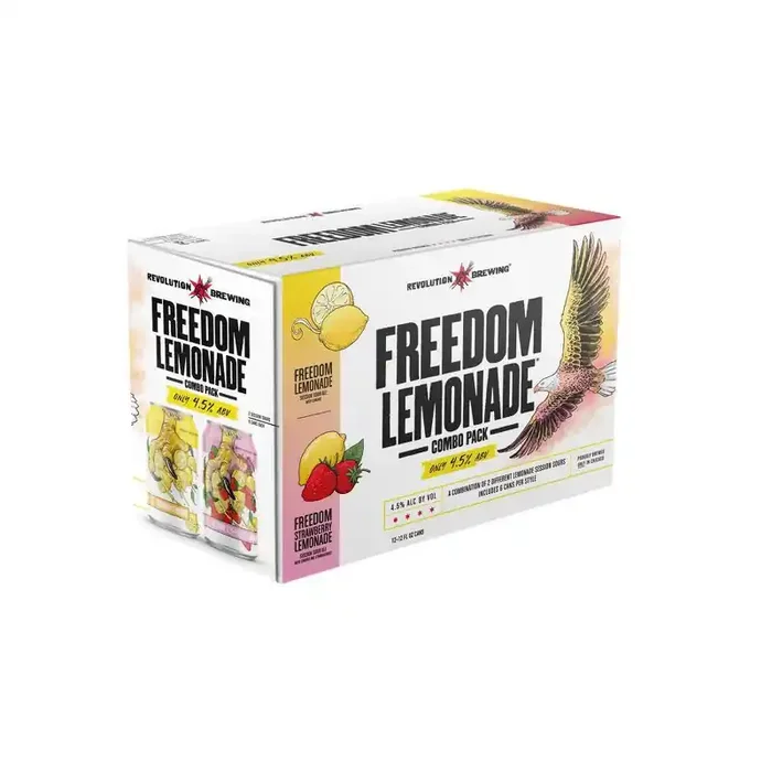 Revolution Brewing Revolution Combo Freedom Lemonade – 12pk/12 fl oz Cans