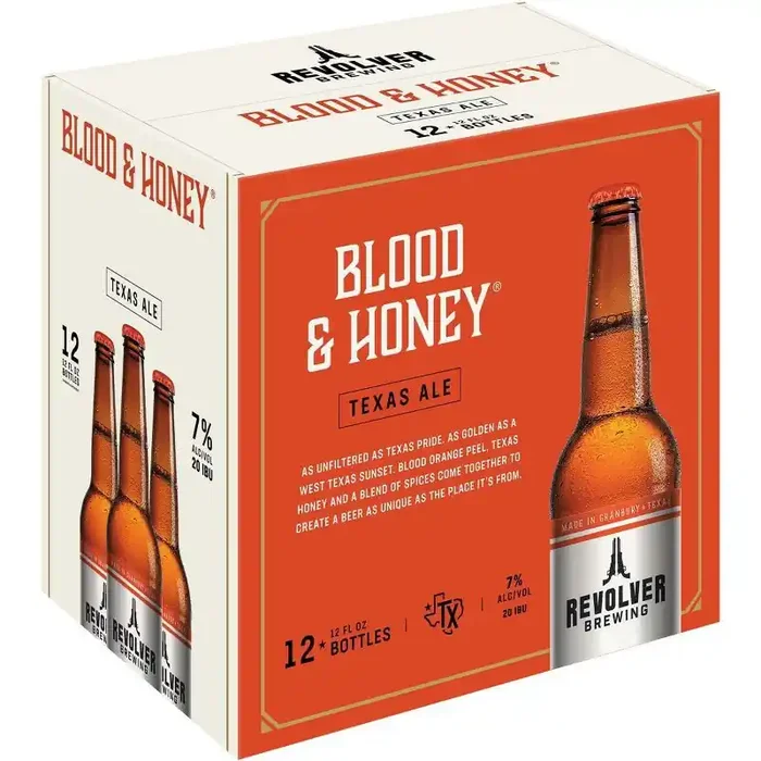 Revolver Brewing Revolver Blood & Honey Ale Beer – 12pk/12 fl oz Bottles