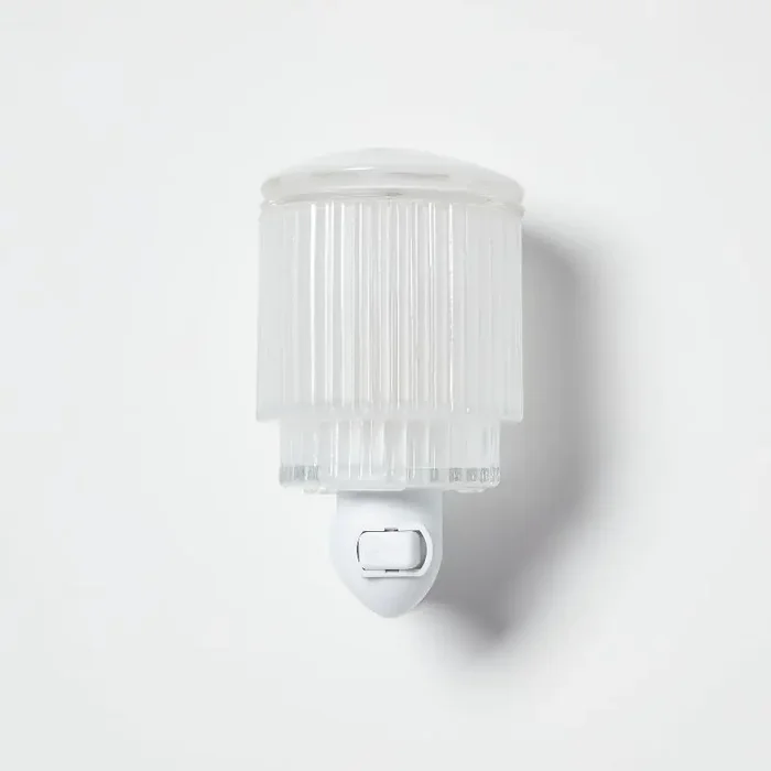 Ribbed Glass Wall Plug-In Wax Warmer – Threshold™