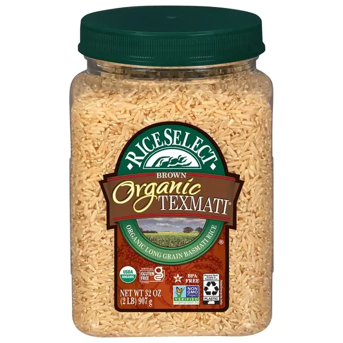 RiceSelect Brown Rice, Organic, Texmati