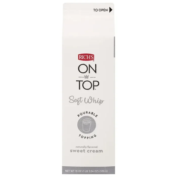 Rich‘s On Top Sweet Cream Soft Whip – 19 oz