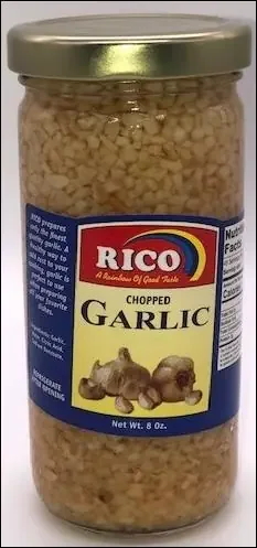 Rico Garlic Chopped – 8 oz