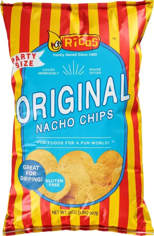 Rico‘s Party Size Original Nacho Chips 32 oz