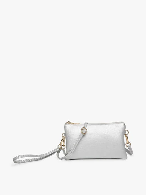 Riley Convertible Bag – Silver