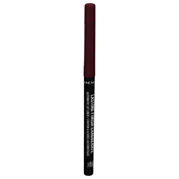 Rimmel London Lip Liner, Automatic, Lasting Finish Exaggerate, Mauve Spell 105