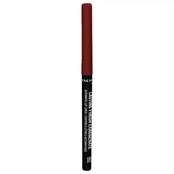 Rimmel London Lip Liner, Automatic, Lasting Finish Exaggerate, Ravish 057