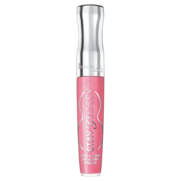 Rimmel Stay Glossy Lip Gloss Stay My Rose – 0.18 fl oz