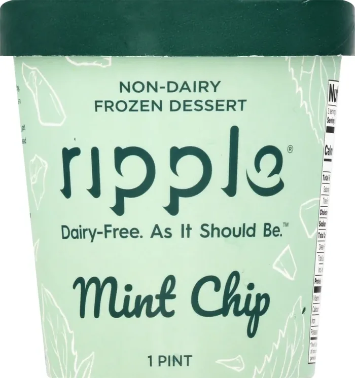 Ripple Non-Dairy Mint Chip Frozen Dessert 1 pt