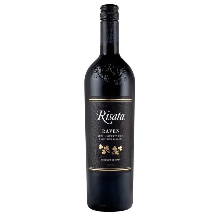 Risata Raven Semi-Sweet Red Wine – 750ml Bottle