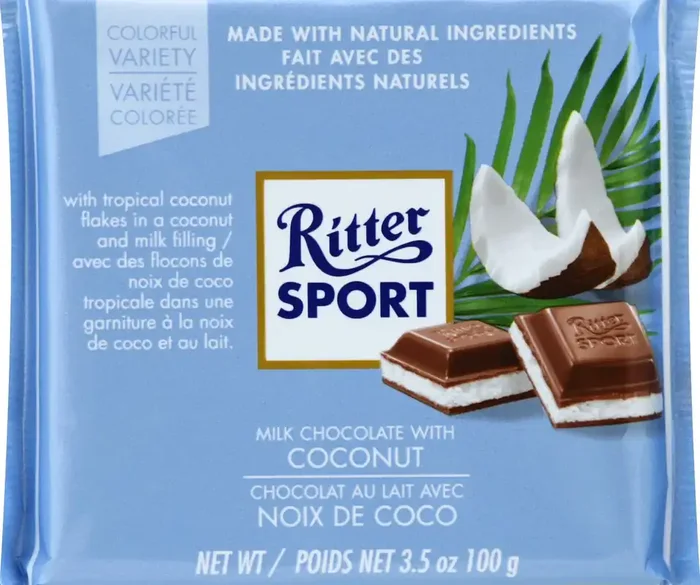 Ritter Sport Milk Chocolate – 3.5 oz