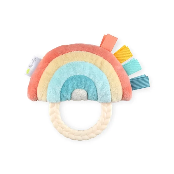 Ritzy Rattle Pal™ with Teether – Rainbow