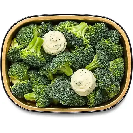 Rm Broccoli Florets W/Lemon Herb Butter – Ea