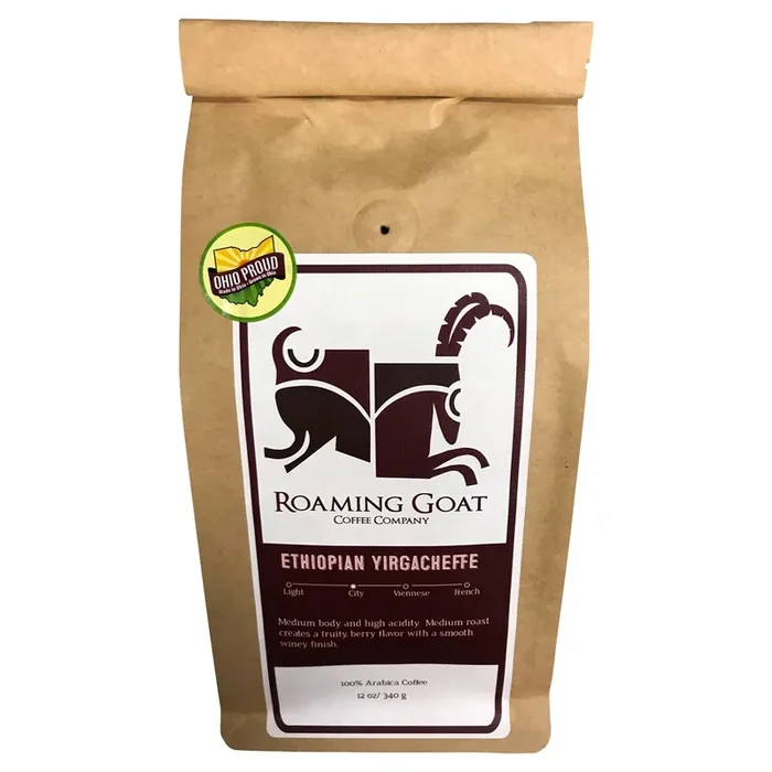 Roaming Goat Coffee Co.. Roaming Goat Coffee Co.mpany Ethiopian Yirgacheffe Coffee