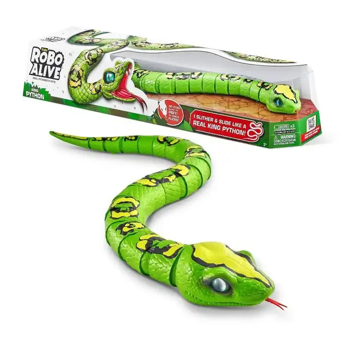 Robo Alive 31″ King Python Snake Robotic Toy by ZURU
