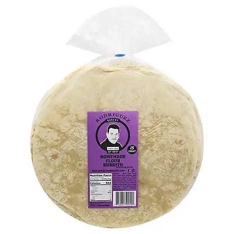Rodriguez Burrito Tortilla – 15 CT