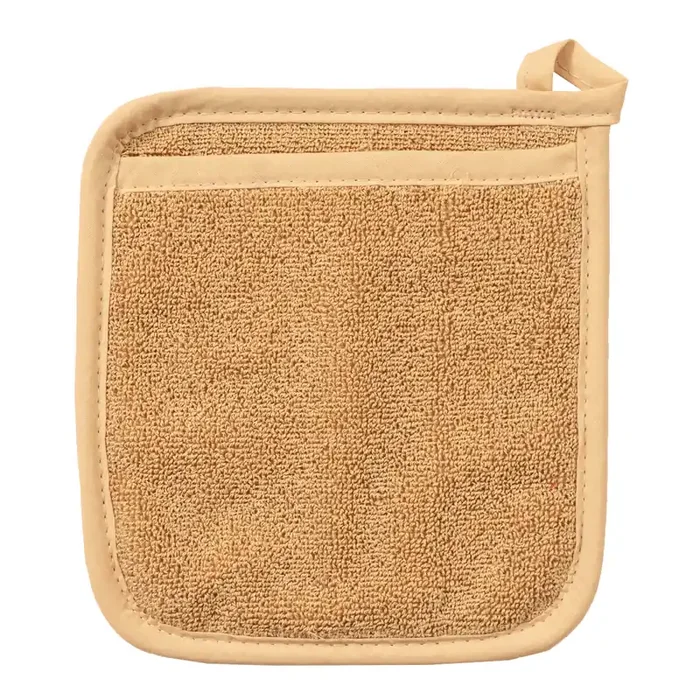 Room & Retreat 2pk Solid Kitchen Towel Straw, 18 in x 28 in