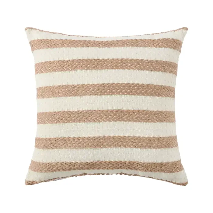 Room & Retreat Braided Stripe Decorative Pillow, 20 in x 20 in
