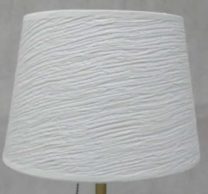 Room & Retreat CRINKLE PAPER DRUM SHADE