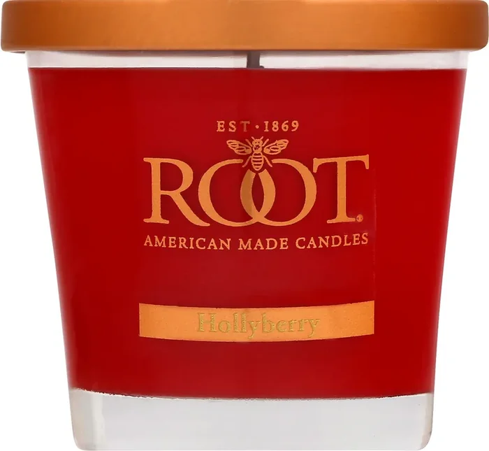 Root Hollyberry Candle 1 ea