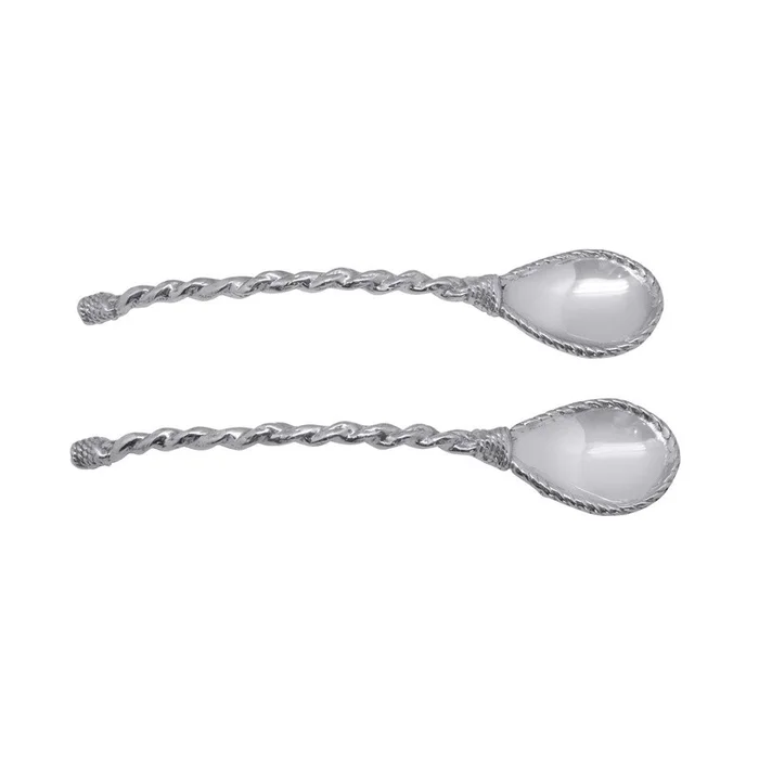 ROPE HANDLE SALAD SERVERS