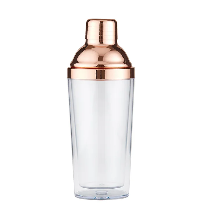 Rose Gold Cocktail Shaker