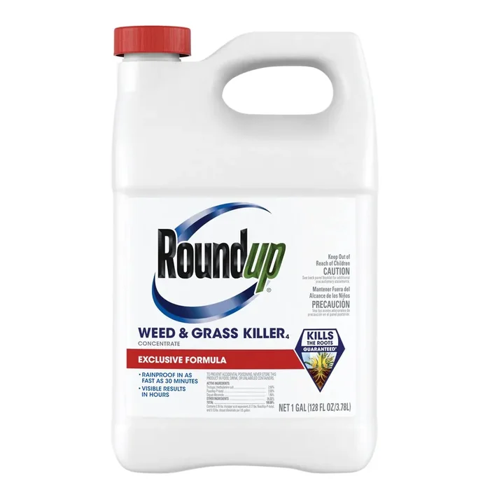 Roundup Weed Grass Killer4 1 -Gallon Concentrate Weed and Grass Killer