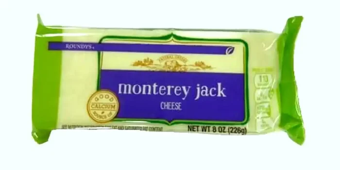 Roundy‘s Monterey Jack Cheese Block – 8 oz