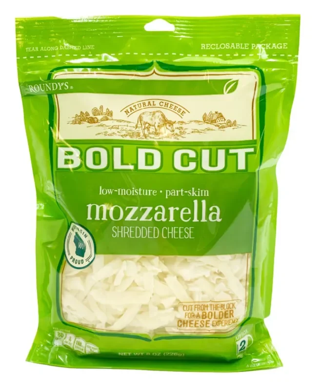 Roundy‘s Roundys Bold Cut Mozzarella Shredded Cheese