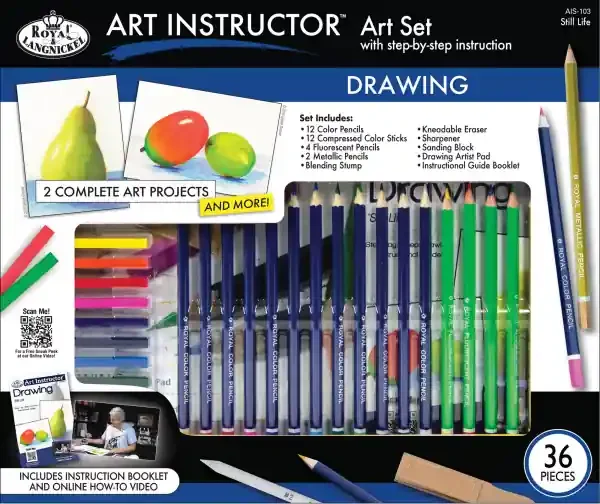 Royal & Langnickel Art Instructor Drawing Art Set