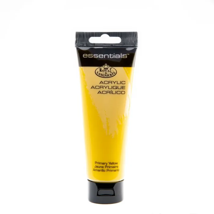 Royal & Langnickel Essentials Acrylic Paint Tube, Primary Yellow