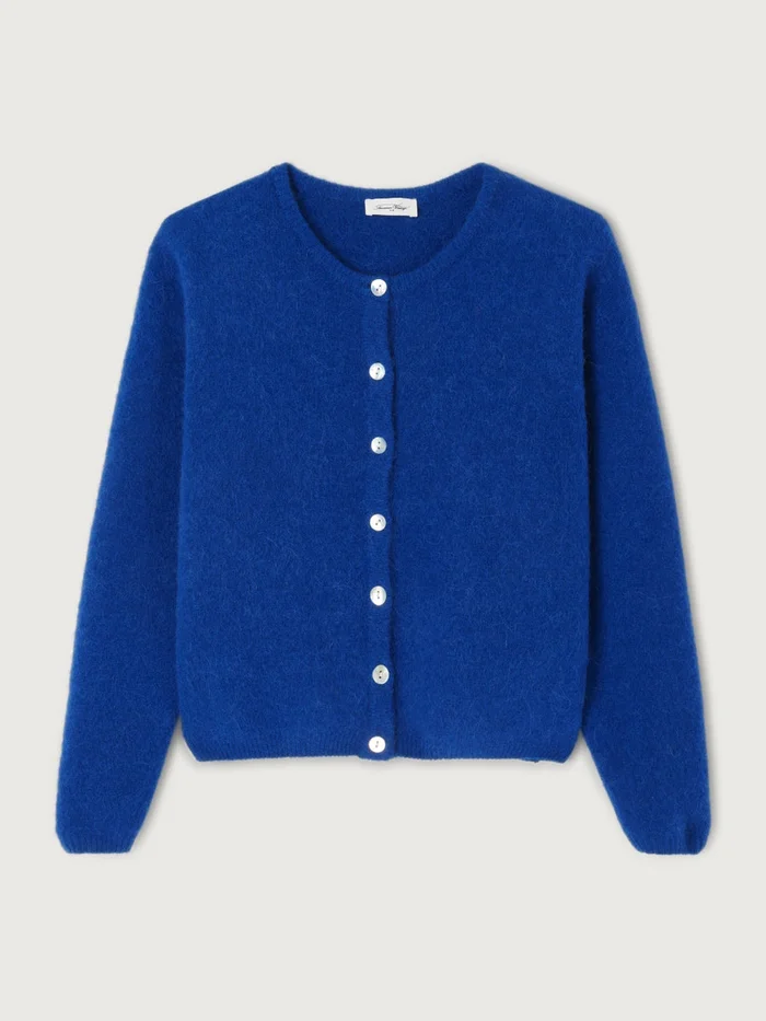 Royal Blue Soft Vitow Cardigan