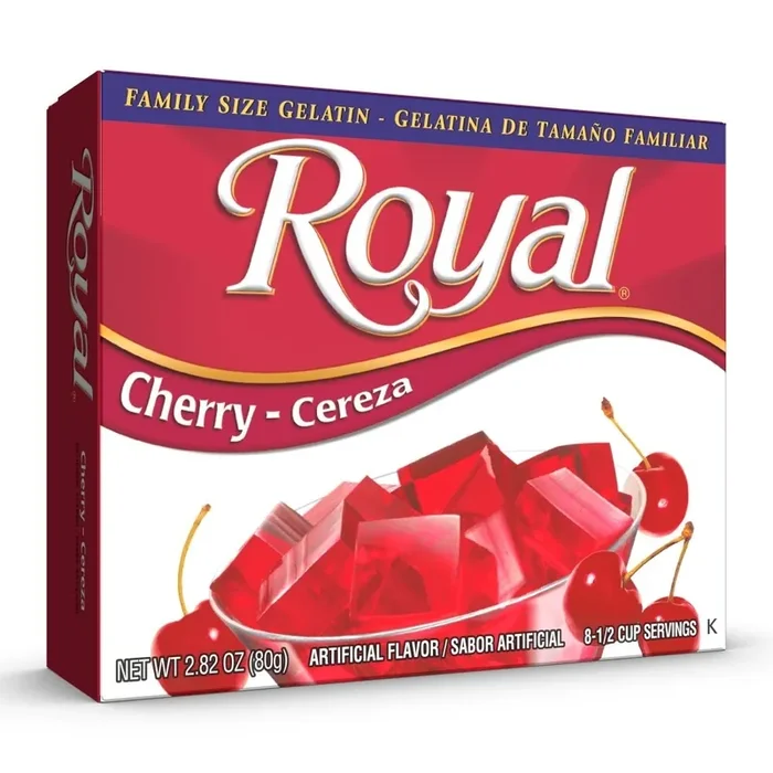 Royal Gelatin Cherry – 2.8 oz