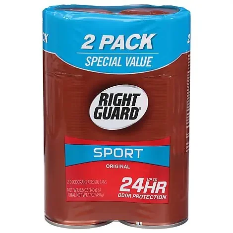 Rt Guard Deod Original Sport Aerosol Twin – 2-8.5 OZ