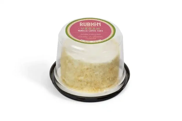 Rubicon Bakers Vegan Vanilla Cake 4inch