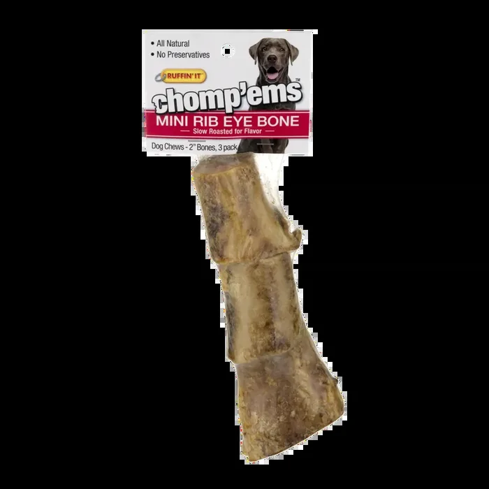Ruffin‘ It Chomp‘Ems Mini Rib Eye Bone