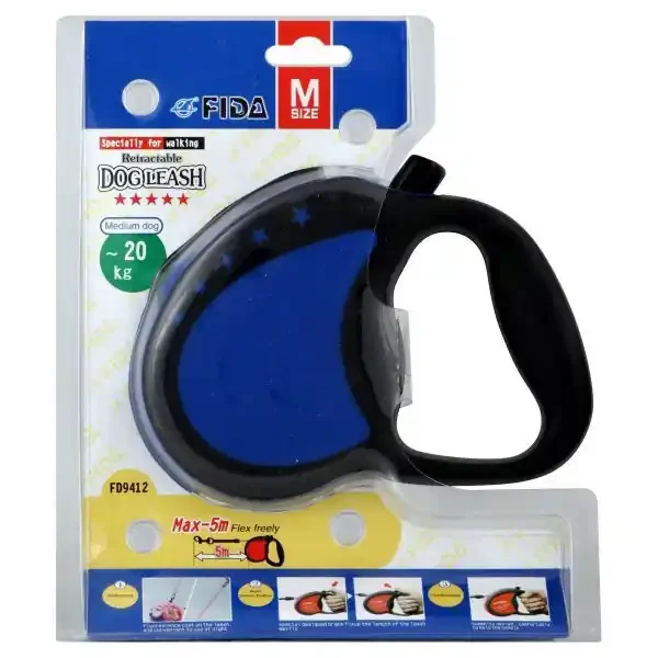 Ruffin‘ It Comfort Grip Retractable Lead