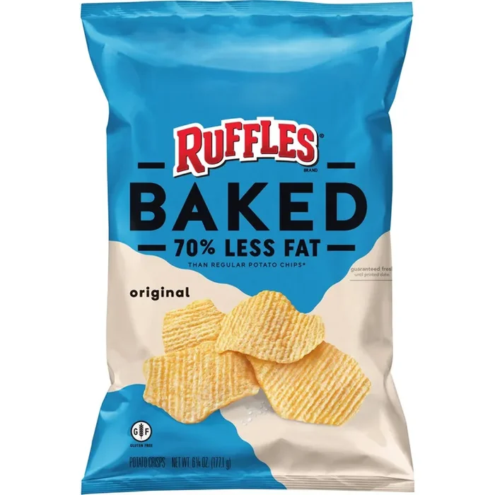Ruffles Potato Crisps , Original – 6.25 oz