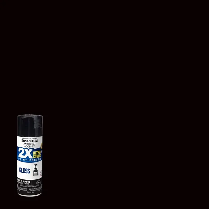 Rust-Oleum American Accents Spray Paint – Gloss Black