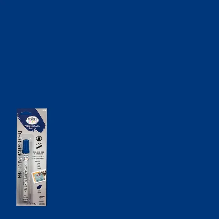 Rustoleum Testors Craft Decorative Paint Pen Satin Sapphire- 215155
